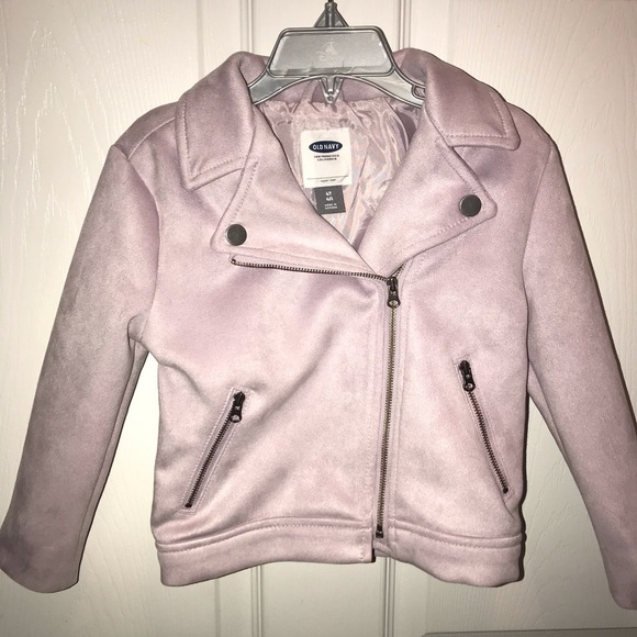 Old Navy Other - GIRLS FAUX SUEDE MOTO JACKET